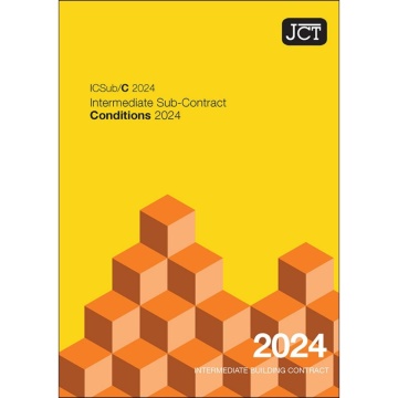 JCT Intermediate Sub-Contract Conditions 2024 (ICSub/C)