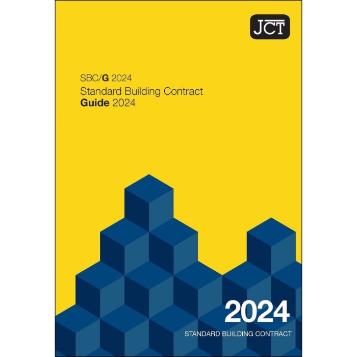 JCT Standard Building Contract Guide 2024 (SBC/G)
